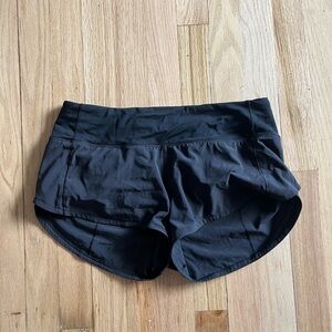 Black Women's Athletic Lululemon Shorts